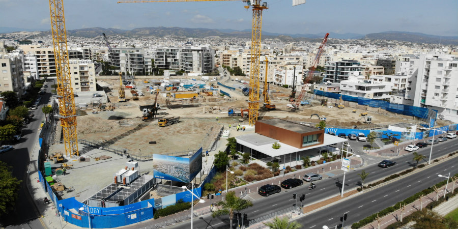 Προχωρούν εντατικά οι κατασκευαστικές εργασίες στο Trilogy Limassol Seafront 